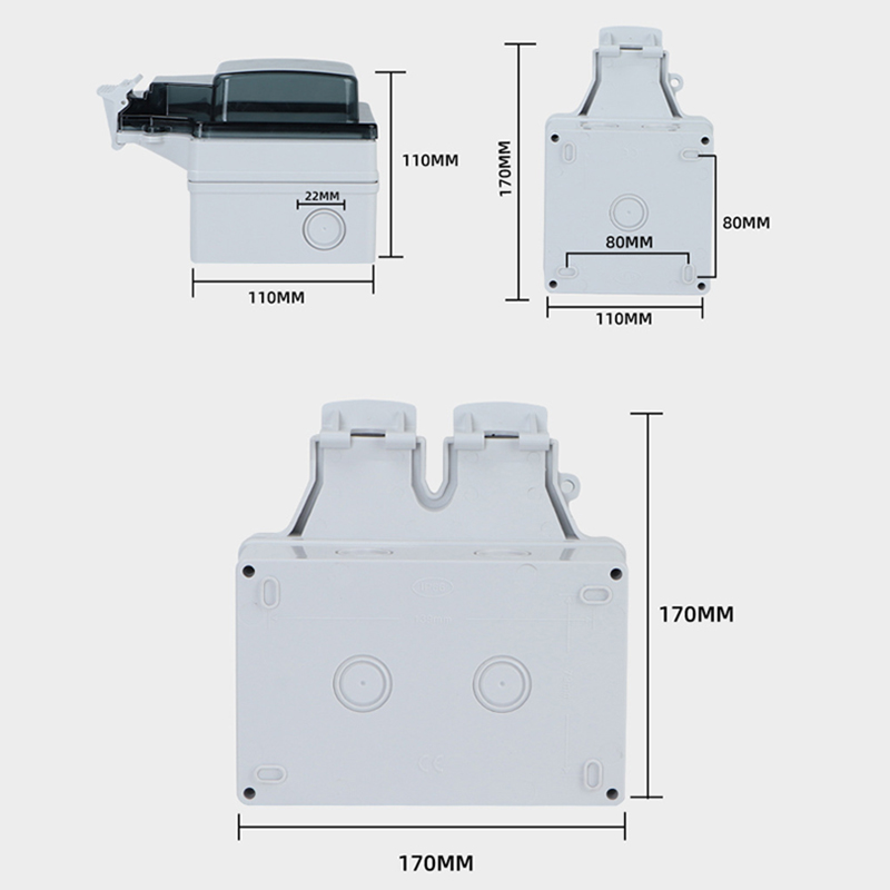 Avoir Tuya IP66 Soket Listrik  - Outdoor Power Outlet With Remote Control ulasan dan harga