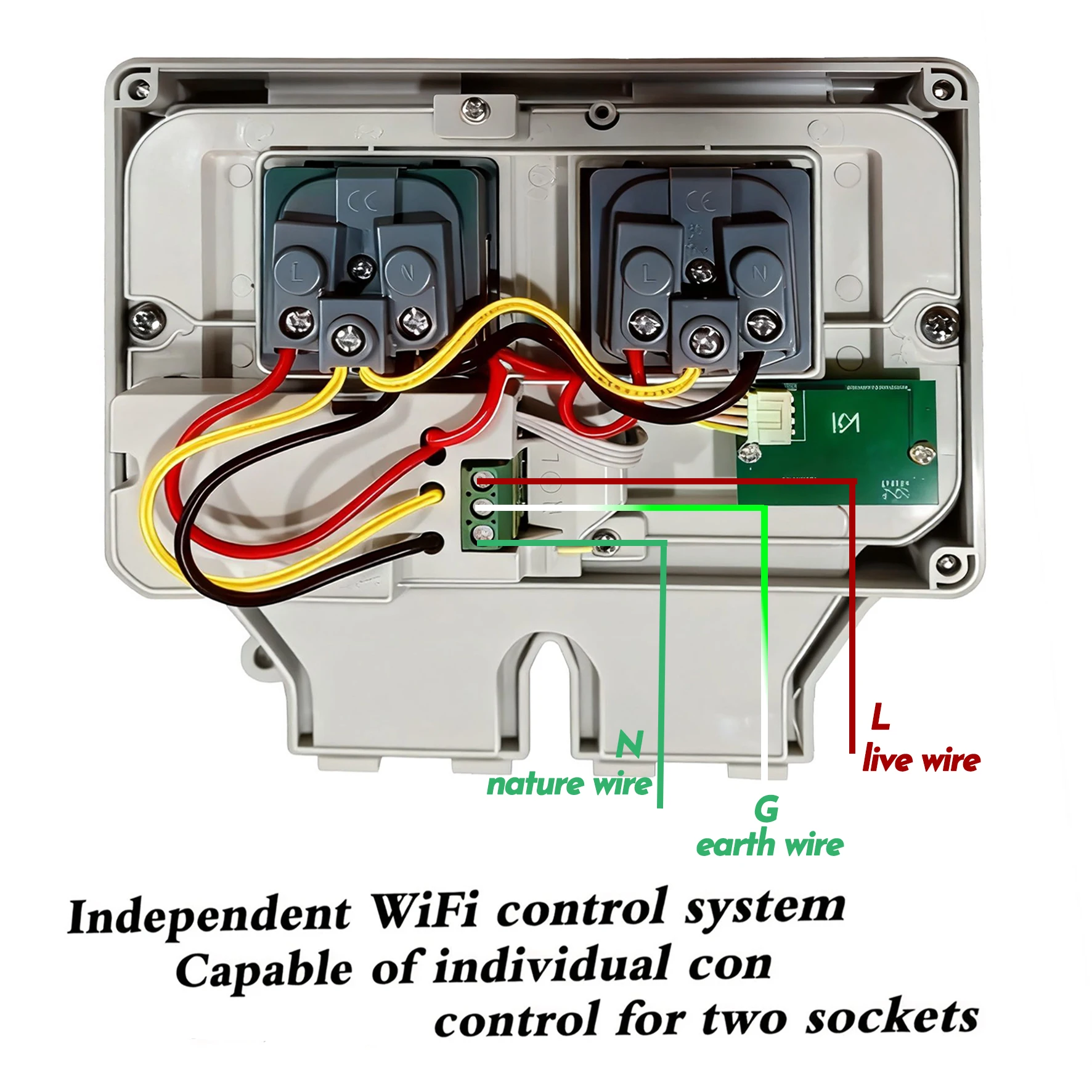 Stopkontak Dinding Listrik Tah - Outdoor Power Outlet With Remote Control ulasan dan harga