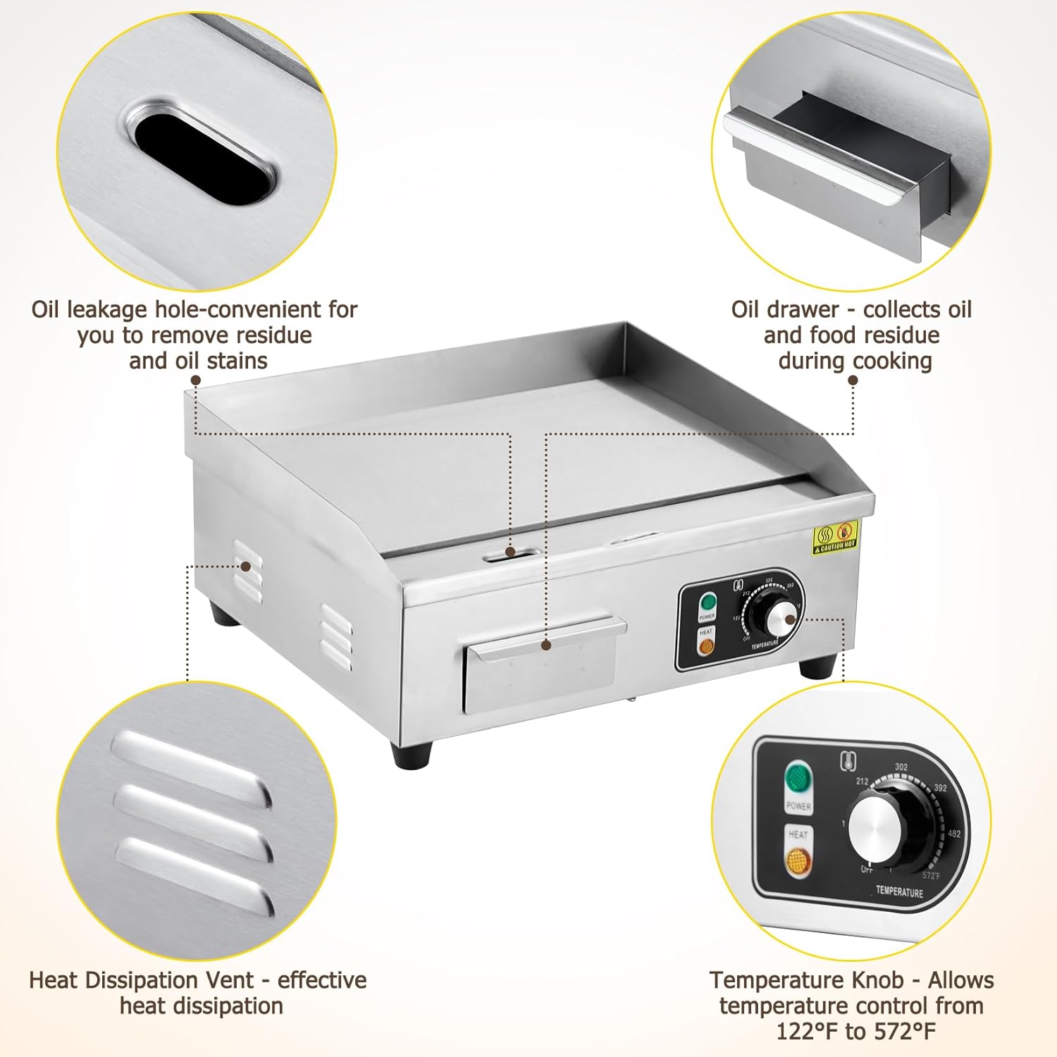 Wajan Listrik 30 Inci untuk Me - Outdoor Power Grill ulasan dan harga