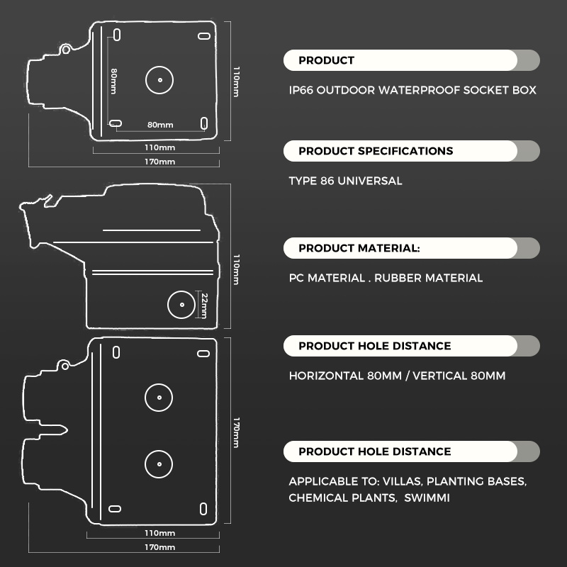 Avoir Tuya Smart IP66 Soket Ta - Outdoor Power Outlet With Remote Control ulasan dan harga