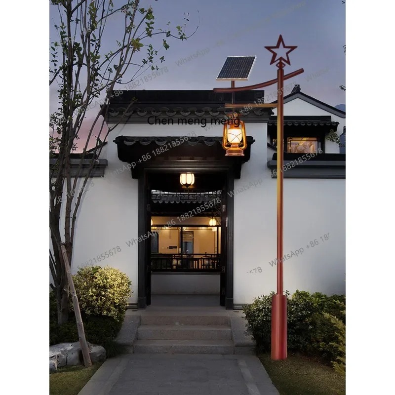 03 s51 Lampu tiang tenaga sury - Outdoor Power Post ulasan dan harga