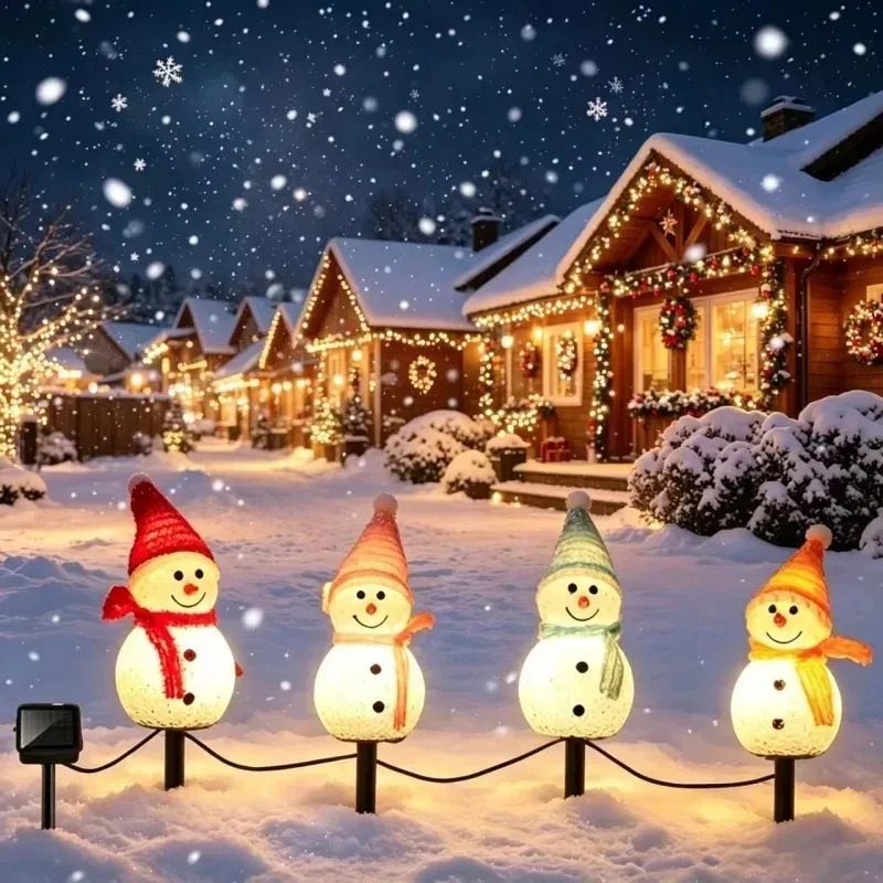 Lampu LED Tiang Tanah Berbentu - Outdoor Solar Power Xmas Lights ulasan dan harga