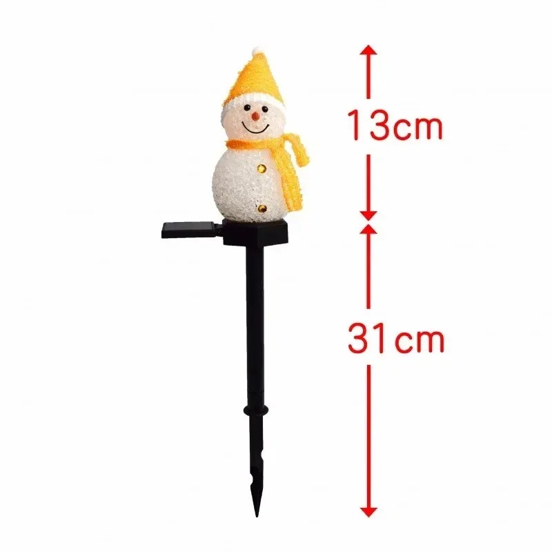 Lampu LED Tiang Tanah Berbentu - Outdoor Solar Power Xmas Lights ulasan dan harga
