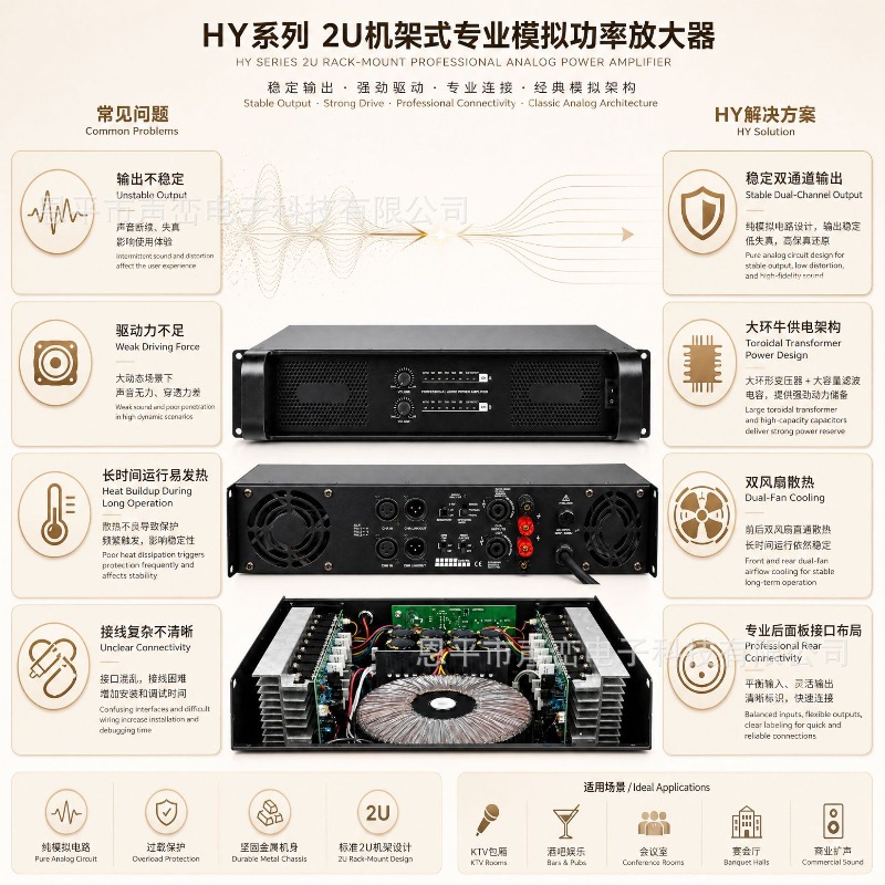 Amplifier Analog Murni Daya Ti - Outdoor Power Post ulasan dan harga